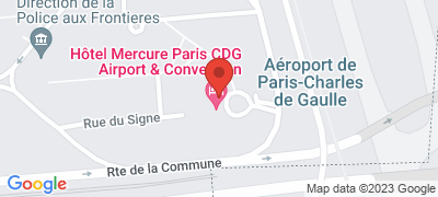 Htel Mercure Paris CDG Airport & Convention, Roissyple Ouest (Rte de la Commune) BP 20248, 95713 ROISSY-EN-FRANCE