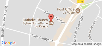 Notre-Dame du Raincy, 83 avenue de la Rsistance, 93340 LE RAINCY