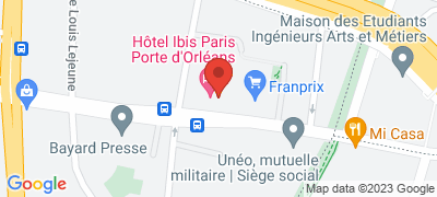 Ibis Paris Porte d'Orlans, 33 rue Barbs, 92120 MONTROUGE
