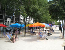 Paris Plages Festival At The Bassin De La Villette