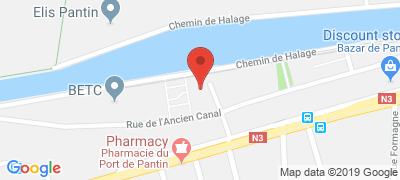 Départ du Port de Pantin, 3 place Cécile Brunschvicg, 93500 PANTIN