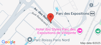 Paris-Nord Villepinte Parc d'expositions et Centre de conventions, ZAC Paris Nord 2 BP 68004, 93420 VILLEPINTE