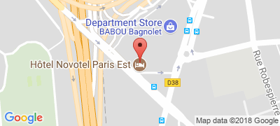 Novotel Paris Est, 1 avenue de la République, 93170 BAGNOLET