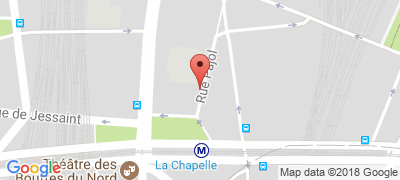 Hipotel Paris gare du nord Merryl, 7 rue Pajol, 75018 PARIS