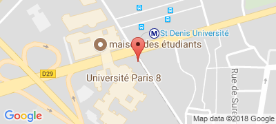 Université Paris 8 Vincennes - Saint-Denis, 2 rue de la Liberté, 93200 SAINT-DENIS