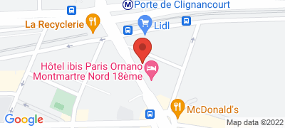 Kyriad Paris 18 - Porte de Clignancourt - Montmartre, 78 Boulevard Ornano, 75018 PARIS