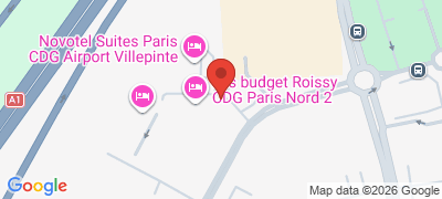 Formule 1 CDG Paris Nord 2, 335 rue de la Belle Etoile BP 64184, 95974 ROISSY CDG PARIS NORD 2
