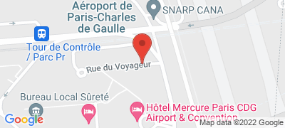 Courtyard by Marriott Paris Charles de Gaulle Central Airport, 10 rue du Voyageur, 95700 ROISSY-EN-FRANCE