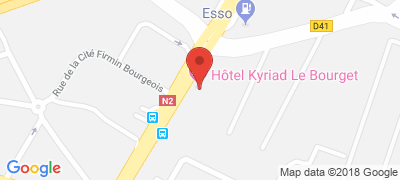 Kyriad Le Bourget Centre Parc des Expo, 134-136 avenue de la Division Leclerc, 93350 LE BOURGET