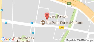 Ibis Paris Porte d'Orléans, 33 rue Barbès, 92120 MONTROUGE