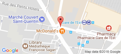 Libertel Gare de l'Est Français, 13 rue du 8 Mai 1945, 75010 PARIS