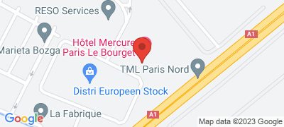 Mercure Paris Le Bourget, 2 rue Jean Perrin ZI pont Yblon, 93150 LE BLANC-MESNIL