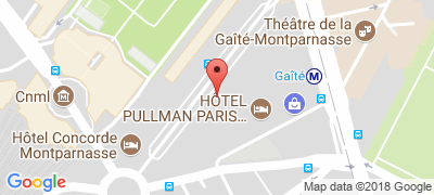 Hôtel Pullman Paris Montparnasse, 19 rue du Commandant René Mouchotte, 75014 PARIS