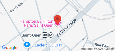 Hampton by Hilton Paris Saint-Ouen, 1 rue Rosa Parks, 93400 SAINT-OUEN