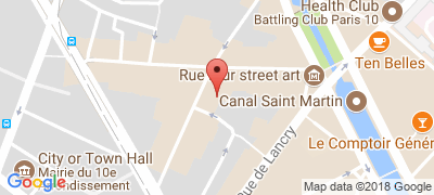 Kyriad Paris 10 Canal St-Martin République, 30 rue Lucien Sampaix, 75010 PARIS