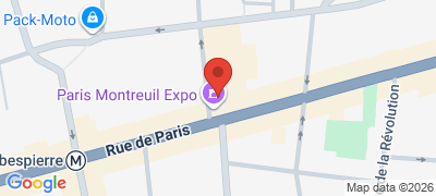 Paris Montreuil Expo, 128 rue de Paris, 93100 MONTREUIL