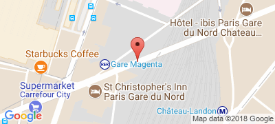Mercure Gare du Nord rue La Fayette, 175 rue La Fayette, 75010 PARIS
