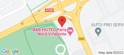 Hôtel B&B Paris Nord Villepinte, 7 avenue J. Fourgeaud Les Mousseaux Sud, 93420 VILLEPINTE