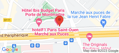 Ibis Budget Paris Porte de Montmartre, 45 rue du Docteur Babinski, 75018 PARIS