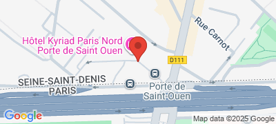 ibis Paris Nord Porte de Saint Ouen, 9 rue Fontaine, 93400 SAINT-OUEN