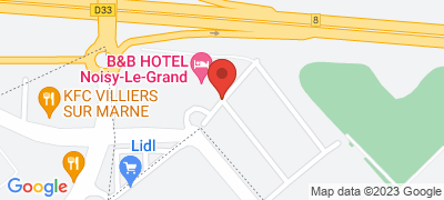 Hôtel économique B&B Noisy-le-Grand, Rue Sancho Pança Quartier du Montfort, 93160 NOISY-LE-GRAND