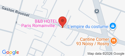 H�tel B&B Paris � Romainville / Noisy-le-Sec, 103 rue Paul Vaillant Couturier, 93130 NOISY-LE-SEC