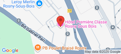 Htel Premire Classe Rosny, 3 rue de Lisbonne, 93310 ROSNY-SOUS-BOIS