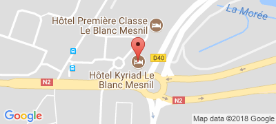 Hôtel Kyriad Blanc-Mesnil, 219 avenue Descartes, 93150 LE BLANC-MESNIL