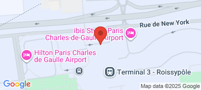 Htel Ibis Paris CDG Airport, 3 rue de Bruxelles Roissypole, 93290 TREMBLAY-EN-FRANCE