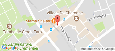 Hôtel Mama Shelter West, 109 rue de Bagnolet, 75020 PARIS