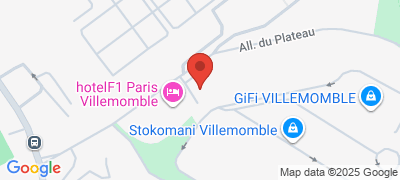 Htel Ibis Budget Villemomble, 14 alle du Plateau ZA la Garenne, 93250 VILLEMOMBLE