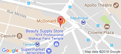 Htel Meslay Rpublique Paris, 3 rue Meslay, 75003 PARIS