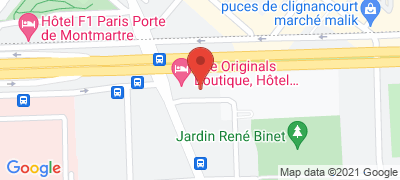 The Originals Boutique, Htel Maison Montmartre, Paris, 32 Avenue de la Porte de Montmartre, 75018 PARIS