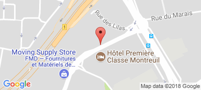 Htel Premire Classe Montreuil, 64 rue Jean Lolive, 93100 MONTREUIL