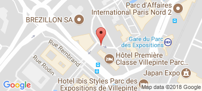 Kyriad - Parc des Expositions de Villepinte, 53 avenue des Nations - ZA Paris Nord 2 BP 65085 - CDG Cedex, 95973 ROISSY-EN-FRANCE